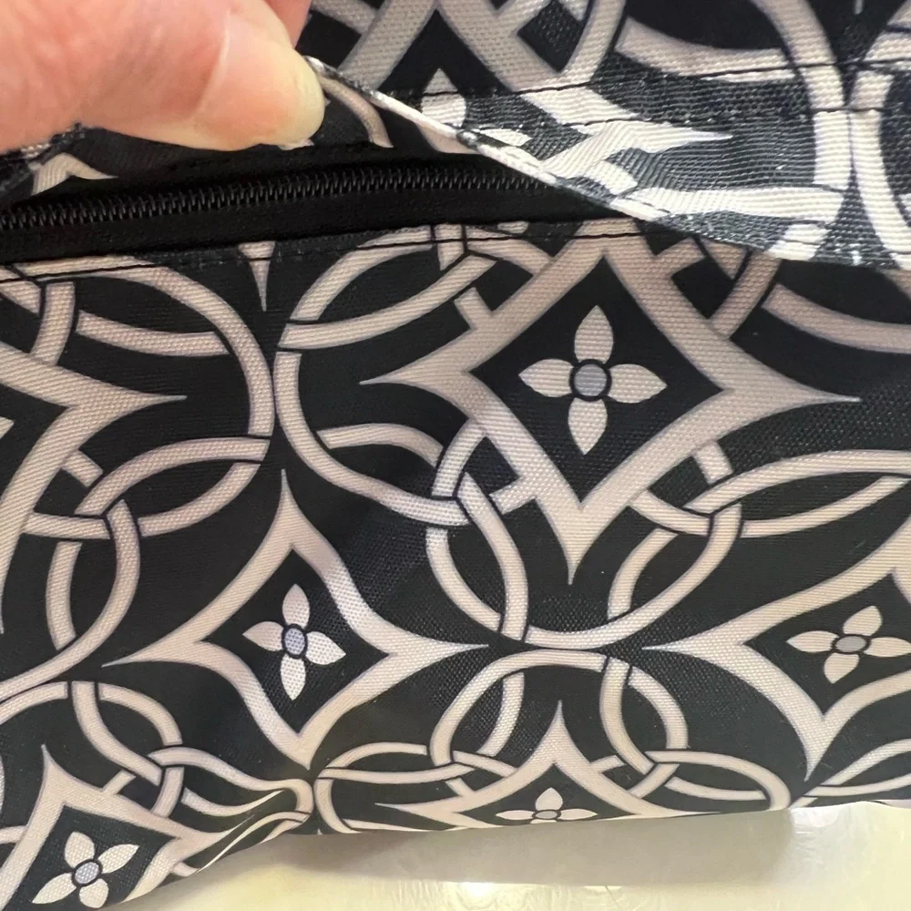 Vera Bradley black and white concerto backpack